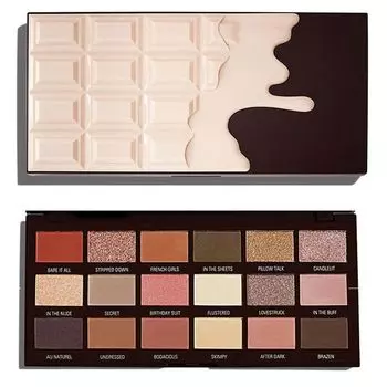 Тени для век Nude Chocolate Paleta de Sombras I Heart Revolution, Multicolor