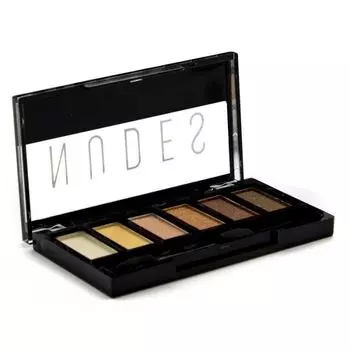 Тени для век Nudes Paleta de Sombras 6 Tonos Millennials Beauty Generation, Multicolor