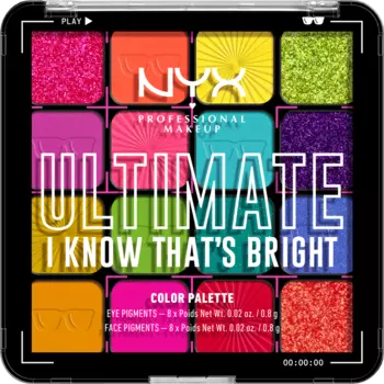 Тени для век NYX Professional MakeUp Ultimate Shadow Palette 04 I Know That's Bright