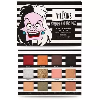 Тени для век Paleta de Sombras Disney Cruella De Vil Mad Beauty, Multicolor