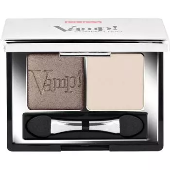 Тени для век PUPA Milano Vamp! Compact Eyeshadow Duo, No. 006 Brown Vanilla / 2,2 g