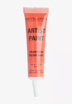 Тени для век Revolution Artist Collection Artist Face & Body Paint Makeup Revolution, цвет orange
