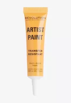 Тени для век Revolution Artist Collection Artist Face & Body Paint Makeup Revolution, желтый