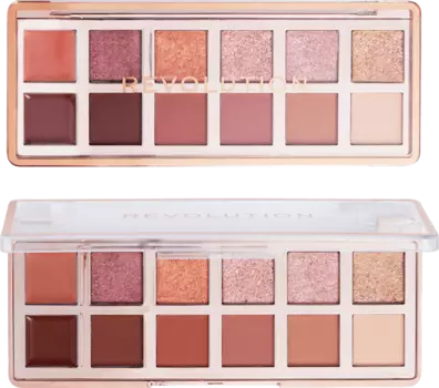 Тени для век REVOLUTION Lidschatten Palette The True Icon Bronze, 8,4 g