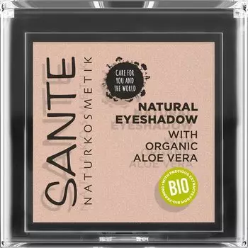 Тени для век Sante Naturkosmetik Eyeshadow, Nr. 01 Pearly Opal / 1,8 g