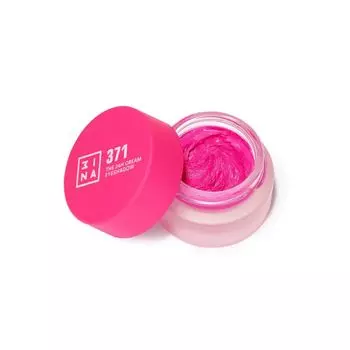 Тени для век The 24H Cream Eyeshadow Sombra de Ojos en Crema 3Ina, 371 Rosa Elctrico