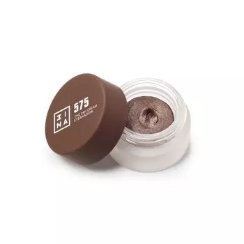 Тени для век The 24H Cream Eyeshadow Sombra de Ojos en Crema 3Ina, 575 Marrn