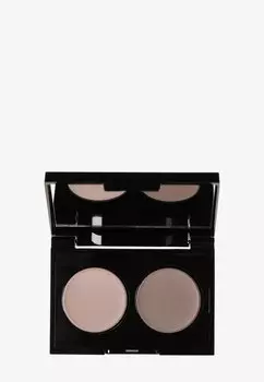 Тени для век Volcanic Minerals Velvet Dual Eyeshadows KORRES, цвет grey taupe 38