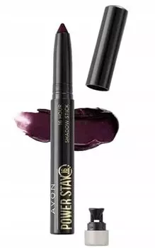 Тени для век в карандаше AVON POWER STAY 16 часов STATEMENT BERRY