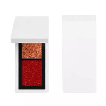 Тени для век Zara Duo, золотой/красно-коричневый