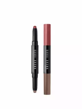 Тени в карандаше Dual-Ended Long-Wear Cream, оттенок Bronze Pink / Espresso Bobbi Brown