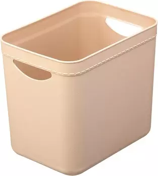 Tenma Storage Box, мягкий футляр для хранения, половинный, глубокий, бежевый, прибл. 10,0 х 7,3 х 9,1 дюйма (25,5 х 18,5 х 23 см), Beige