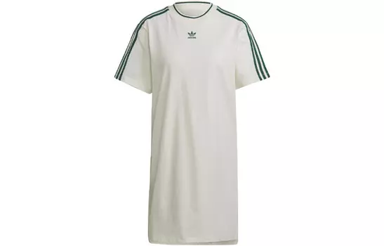 TENNIS LUXE Короткое платье с рукавами женское, цвет белый Adidas Originals