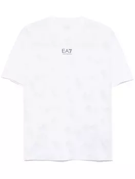 Теннисная футболка Ea7 Emporio Armani, белый