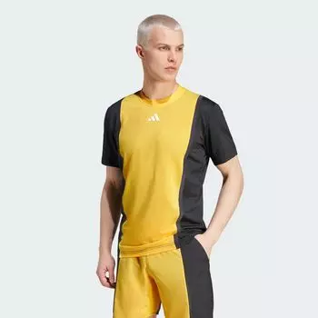 Теннисная футболка HEAT.RDY Pro FreeLift 3D в рубчик Adidas, цвет Spark/Black