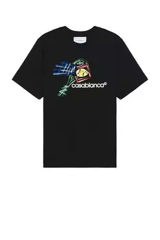 Теннисная футболка с эскизом Casablanca, цвет Croquis De Tennis