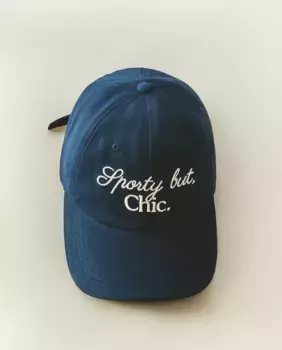 Теннисная кепка Zara Home Cotton Tennis, синий