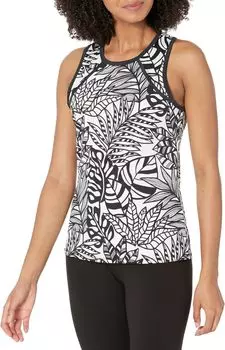 Теннисная майка Iridessa Racerback Tail Activewear, цвет Jungle Eden