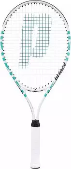 Теннисная ракетка Prince 110 Thunder 2020, белый/бирюзовый