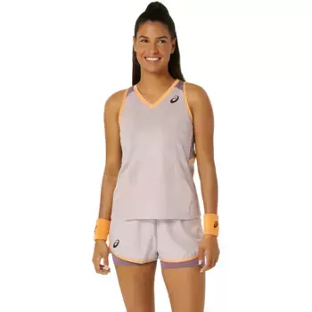 Теннисная рубашка Asics женская Match Actibreeze Tank, цвет Rosa