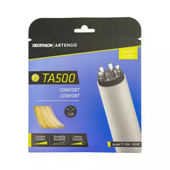 Теннисная струна TA 500 1,24 мм мультифибра коричневая ARTENGO