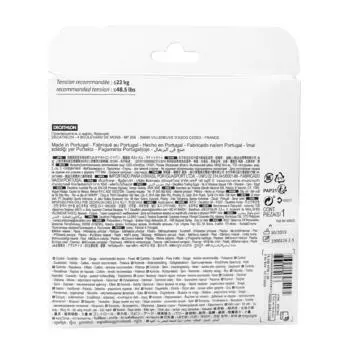 Теннисная струна TA 930 Spin 1,3 мм из моноволокна, пятиугольная, черная ARTENGO