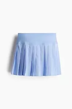 Теннисная юбка с драймувом H&M, голубой