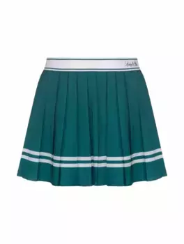 Теннисная юбка с логотипом Sporty&Rich, зелёный