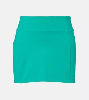 Теннисная юбка с высокой талией Airlift Good Form Alo Yoga, Spruce Green