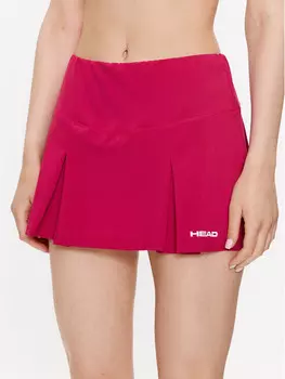 Теннисная юбка стандартного кроя Head, красный