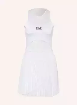 Теннисное платье Ea7 Emporio Armani, белый