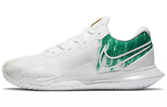 Теннисные кроссовки Air Zoom Vapor Cage 4 HC женские с низким верхом, белые/зеленые Nike