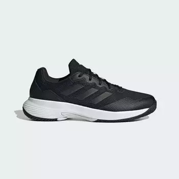 Теннисные Кроссовки Gamecourt 2.0 Adidas, цвет Core Black/Core Black/Grey Four