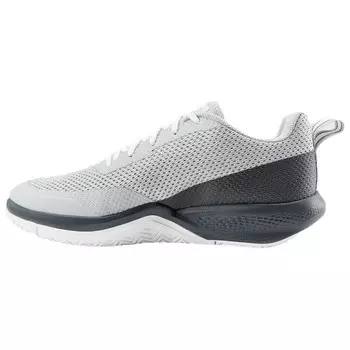 Теннисные кроссовки Rush Pro мужские с низким верхом серые/белые Wilson