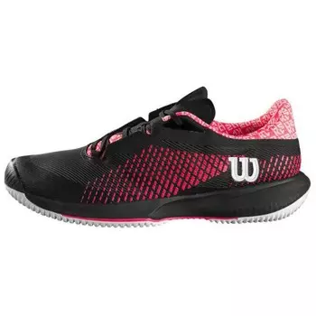 Теннисные кроссовки Rush Pro женские с низким верхом, черные/красные Wilson
