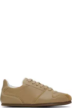 Теннисные кроссовки Taupe Moschino