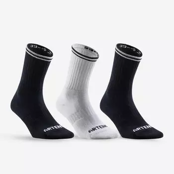 Теннисные носки Artengo, черный/белый