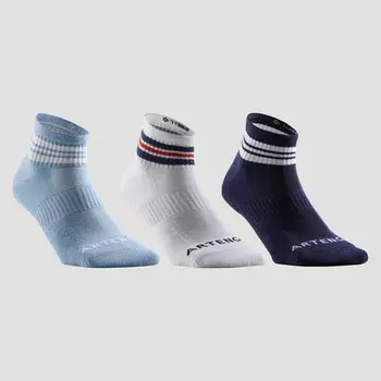 Теннисные носки Artengo, цвет blau/weiss/schwarz