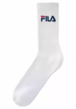 Теннисные носки Fila (3 пары) с усиленными зонами нагрузки, белый