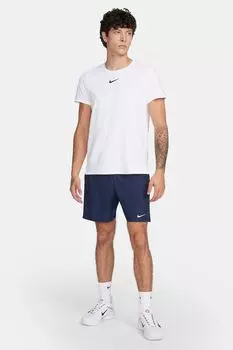 Теннисные шорты Court Victory с технологией Dri Fit Nike, белый