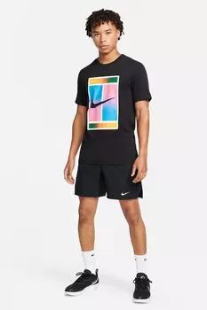 Теннисные шорты Court Victory с технологией Dri Fit Nike, белый