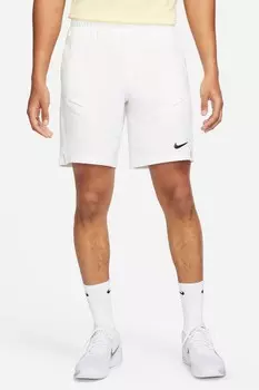 Теннисные шорты Dri Fit Advantage 9 дюймов Nike, белый