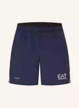 Теннисные шорты Ea7 Emporio Armani, синий