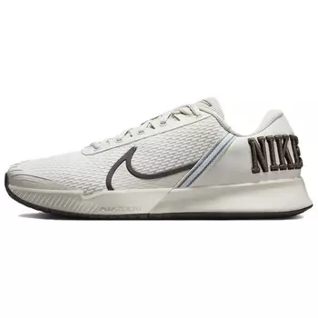 Теннисные туфли Court Vapor мужские с низким верхом белого цвета Nike, белый