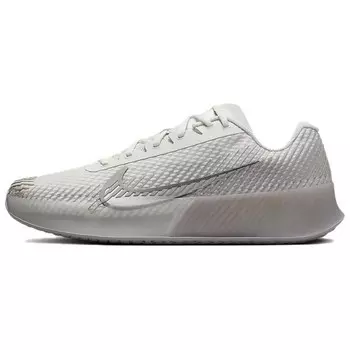 Теннисные туфли Court Vapor мужские с низким верхом серый/белый Nike