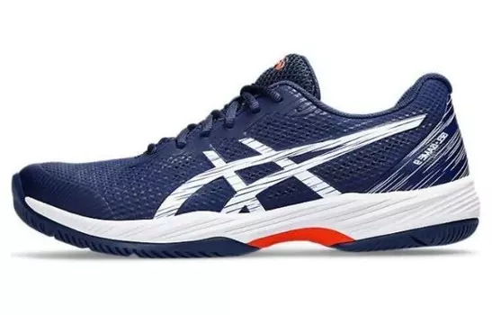 Теннисные туфли Gel-Game 9 мужские низкие синий/белый Asics