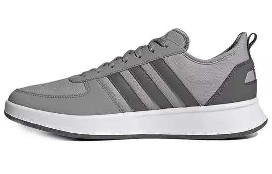 Теннисные туфли мужские низкие серые Adidas Neo