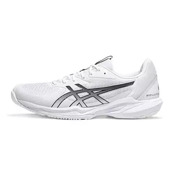 Теннисные туфли Solution Speed FF 3 мужские с низким верхом, белый/черный Asics