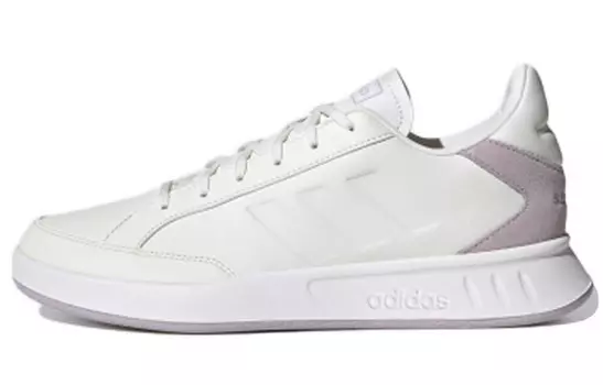 Теннисные туфли женские низкие фиолетовые/белые Adidas Neo