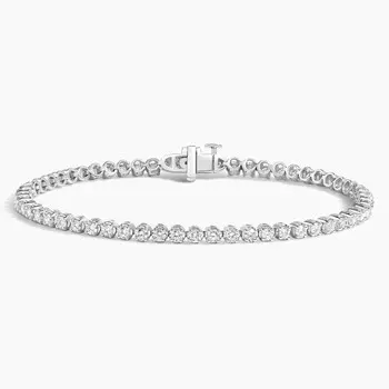 Теннисный браслет с бриллиантами 6,5 дюймов (2 карата) Brilliant Earth